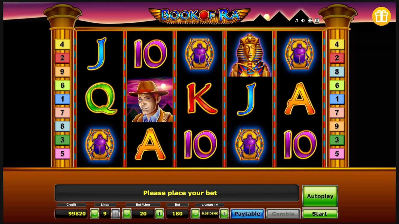 Configuración de líneas: mantenerlas activas